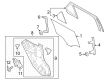 2020 Lincoln Aviator Window Run Diagram - LC5Z-7825766-B