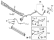 Ford F-150 Automatic Transmission Oil Cooler Line Diagram - FL3Z-7C410-B