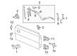 2003 Ford Ranger Front Door Striker Diagram - 4R3Z-6321982-AA