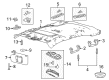 2015 Ford Special Service Police Sedan Dome Light Diagram - DG1Z-13776-AB