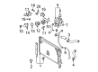 2010 Mercury Mariner Cooling Hose Diagram - 8L8Z-8075-A