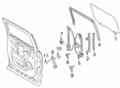 Ford F-350 Super Duty Window Run Diagram - FL3Z-1625766-G