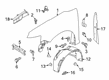 2012 Ford Flex Wheelhouse Diagram - 8A8Z-16102-A