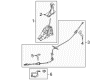 Ford Escape Shift Knob Diagram - GV6Z-7213-DA