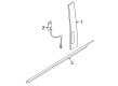 Ford Maverick Door Moldings Diagram - NZ6Z-6020935-A