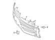 Lincoln Grille Diagram - FA1Z-8200-BA