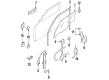 1992 Mercury Tracer Window Regulator Diagram - F1CZ5823200B