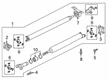 Ford Ranger Slip Yoke Diagram - KB3Z-4784-A