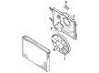 Mercury Fan Shroud Diagram - F6XZ8146AC