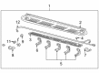 2007 Mercury Mountaineer Light Socket Diagram - AL8Z-13411-C