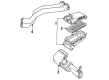 Ford F-350 Air Duct Diagram - F5TZ9B659GA