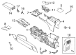 2022 Ford Bronco Sport Cup Holder Diagram - JX7Z-5813562-CB