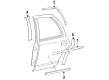 2002 Ford Crown Victoria Door Moldings Diagram - 6W7Z-54255A60-BA