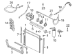 1996 Ford Contour A/C Compressor Diagram - 4F2Z-19703-AB