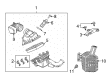 2010 Ford Fusion Air Intake Coupling Diagram - AE5Z-9B659-F