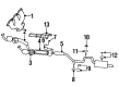 1999 Ford Windstar Catalytic Converter Gasket Diagram - F3DZ-5E241-A