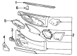 Ford Mustang Car Speakers Diagram - F4ZZ-18808-A