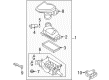 2010 Ford Edge Air Intake Coupling Diagram - 7T4Z-9B659-A