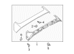 Ford Fiesta Spoiler Diagram - C1BZ-5844210-AA