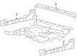 Ford F-150 Floor Pan Diagram - 7L3Z-1511135-A