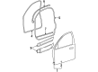 Ford Taurus Weather Strip Diagram - F6DZ-5420557-BC