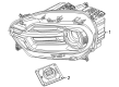 Ford Bronco Sport Headlight Diagram - M1PZ-13008-J