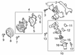 Ford F-150 Water Pump Diagram - BR3Z-8501-Q