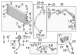 2017 Ford Flex Evaporator Diagram - DG1Z-19850-D