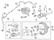 Ford C-Max Brake Booster Vacuum Hose Diagram - FV6Z-2420-B