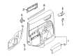 Ford Maverick Armrest Diagram - NZ6Z-6027540-AA