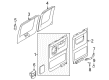 Ford E-350 Super Duty Door Handle Diagram - F2UZ-1522666-AC