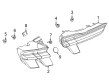 Ford Mustang Mach-E Back Up Light Diagram - LJ8Z-13404-F