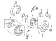 2001 Ford Escape Brake Drum Diagram - 2U2Z-1V126-C