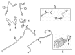 Ford F-150 PCV Valve Elbow Diagram - ML3Z-9D333-D