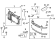 2013 Ford Fiesta Air Deflector Diagram - AE8Z-8311-C