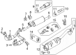 Ford E-350 Super Duty Exhaust Hanger Diagram - LC3Z-5E269-B