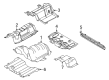 2021 Ford Bronco Sport Exhaust Heat Shield Diagram - LX6Z-5811434-C