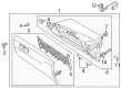 Ford Glove Box Diagram - GS7Z-5406010-BG