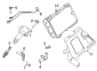 Ford Transit-150 Engine Control Module Diagram - PK4Z-12A650-A