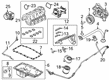 Lincoln LS Oil Pump Gasket Diagram - F5RZ-6626-B