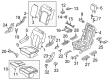 Lincoln Navigator Armrest Diagram - NL7Z-7867112-AA