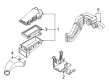 1995 Ford E-250 Econoline Throttle Body Diagram - F4TZ-9E926-D