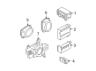 2004 Ford Expedition Car Speakers Diagram - 6L1Z-18808-DA