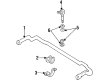 2002 Mercury Villager Sway Bar Link Diagram - 1F5Z-5K483-A