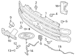 2023 Ford F-250 Super Duty Emblem Diagram - PC3Z-8213-B