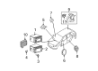 2005 Ford Explorer Car Speakers Diagram - 6U5Z-18808-NA