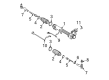 2004 Lincoln Town Car Rack And Pinion Diagram - 3W1Z-3504-EARM