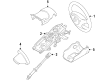 2010 Ford Taurus Steering Wheel Diagram - AG1Z-3600-AB