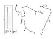 Ford F-350 Super Duty Antenna Base Diagram - FC4Z-18A984-A