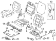 2019 Ford Explorer Seat Cover Diagram - JB5Z-7866601-CB